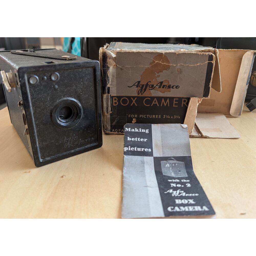 🌼Agfa Ansco Box Camera